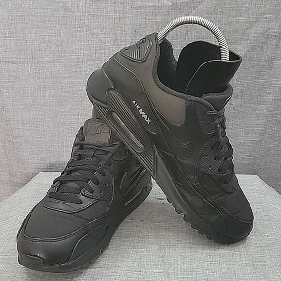 Nike Air Max 90 Premium \'Black Gold\' Hidden Reflective GS 700155-011 Men\'s 10 main image 10
